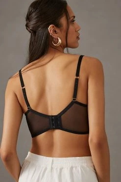 Best Sale ???? By Anthropologie V-Neck Embroidered Bra BLACK ???? -Sweaty Betty Shop unnamed file 3011