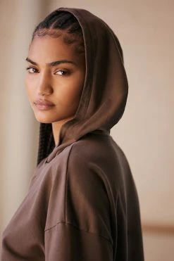 Buy ???? Electric & Rose Yvonne Hoodie BROWN ???? -Sweaty Betty Shop unnamed file 304