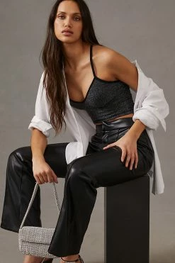 Outlet ???? By Anthropologie Seamless Tank BLACK ⌛