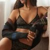 Best reviews of ???? Hanky Panky Triangle Lace Bralette BLACK ????