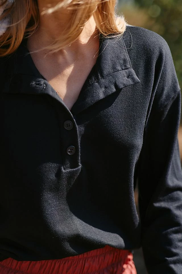 Beyond Yoga East Coast Button Pullover Sweatshirt Brand new ???? Beyond Yoga East Coast Button Pullover Sweatshirt BLACK ???? -Sweaty Betty Shop unnamed file 309