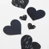 Cheap ✨ Nippies Basics Heart Covers BLACK ????