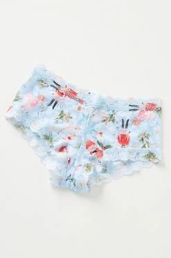 Budget ???? Hanky Panky Ballerina Dreaming Lace Boyshorts NOVELTY ????