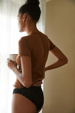 Buy ✔️ Hanky Panky Brazilian ???? Bikini Briefs BLACK ???? -Sweaty Betty Shop unnamed file 3395