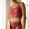 Brand new ???? By Anthropologie Seamless Markie Thong WINE ????