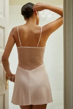 Best deal ???? Flora Nikrooz Embroidered Lace Robe PINK ✨ -Sweaty Betty Shop unnamed file 3707