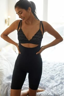 New ✔️ Yummie Cooling FX Singlet Shapewear BLACK ????