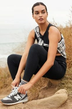 Promo ???? Beyond Yoga Spacedye Commuter Midi Joggers BLACK ????