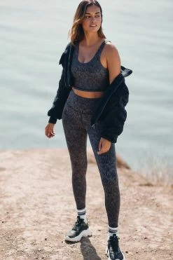 Budget ???? Varley Let's Go High-Rise Leggings DARK GREY ????