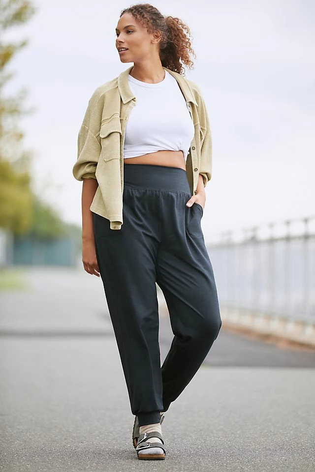 Beyond Yoga Heather Ribbed Midi Joggers Best reviews of ???? Beyond Yoga Heather Ribbed Midi Joggers BLACK HEATHER ???? -Sweaty Betty Shop unnamed file 523