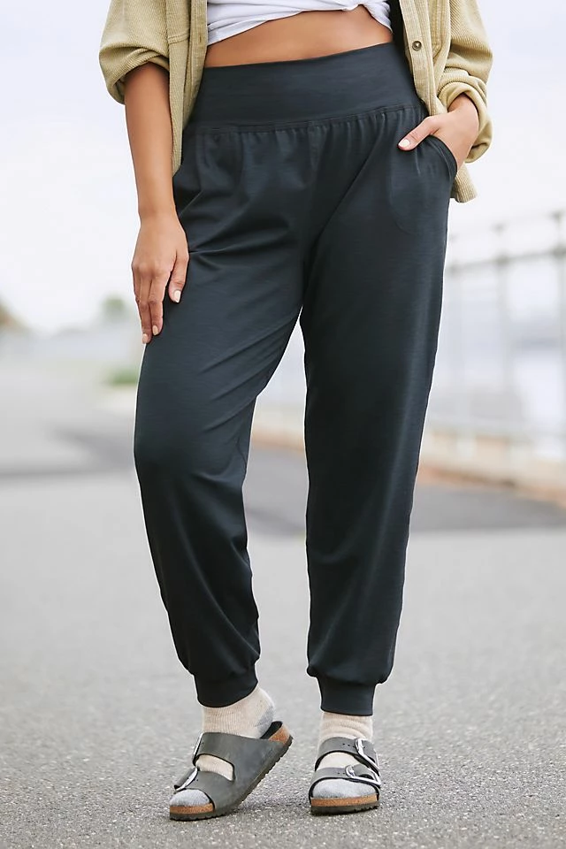 Beyond Yoga Heather Ribbed Midi Joggers Best reviews of ???? Beyond Yoga Heather Ribbed Midi Joggers BLACK HEATHER ???? -Sweaty Betty Shop unnamed file 524