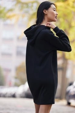 Best Pirce ???? Spiritual Gangster Sueded Fleece Hoodie ???? Dress BLACK ???? 2 Best Pirce ???? Spiritual Gangster Sueded Fleece Hoodie ???? Dress BLACK ???? -Sweaty Betty Shop unnamed file 6