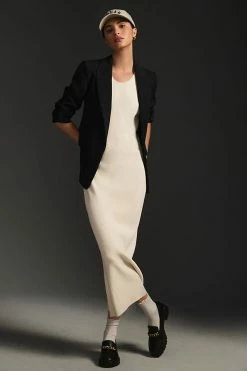 Best Sale ???? Maeve Roll-Sleeve Blazer BLACK ???? -Sweaty Betty Shop unnamed file 630