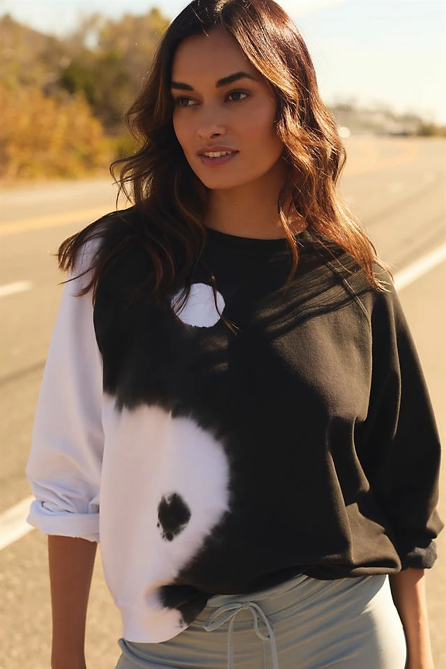 Electric & Rose Ronan Pullover Sweatshirt Wholesale ???? Electric & Rose Ronan Pullover Sweatshirt BLACK ❤️ -Sweaty Betty Shop unnamed file 66