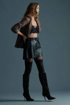 Outlet ???? Maeve Afterparty Menswear Blazer BROWN ????