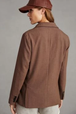 Outlet ???? Maeve Afterparty Menswear Blazer BROWN ???? 2 Outlet ???? Maeve Afterparty Menswear Blazer BROWN ???? -Sweaty Betty Shop unnamed file 701