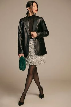 Budget ???? Good American Faux Leather Blazer BLACK ???? 3 Budget ???? Good American Faux Leather Blazer BLACK ???? -Sweaty Betty Shop unnamed file 713