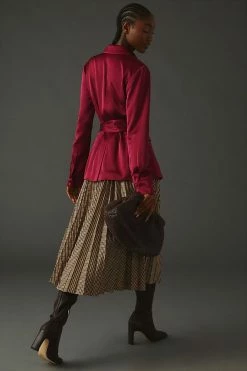 Flash Sale ???? Paige Havenn Satin Blazer WINE ???? 2 Flash Sale ???? Paige Havenn Satin Blazer WINE ???? -Sweaty Betty Shop unnamed file 743