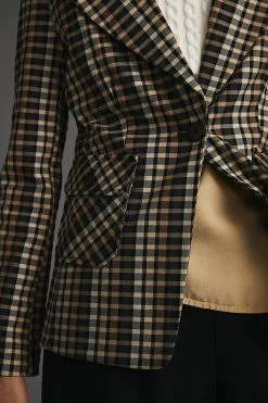 Top 10 ???? Maeve Plaid Blazer BROWN MOTIF ???? 4 Top 10 ???? Maeve Plaid Blazer BROWN MOTIF ???? -Sweaty Betty Shop unnamed file 749