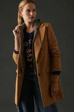 Budget ???? Avec Les Filles Hooded Blazer ???? Coat NEUTRAL ???? -Sweaty Betty Shop unnamed file 765