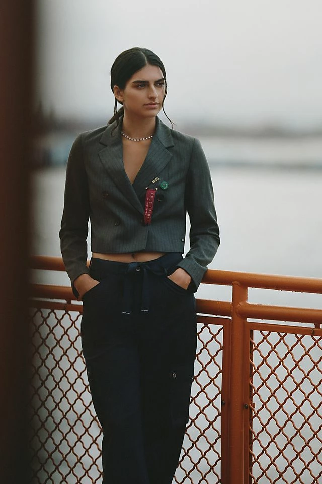 Scotch & Soda Varsity Crop Blazer Promo ???? Scotch & Soda Varsity Crop Blazer DARK GREY ⭐ -Sweaty Betty Shop unnamed file 788