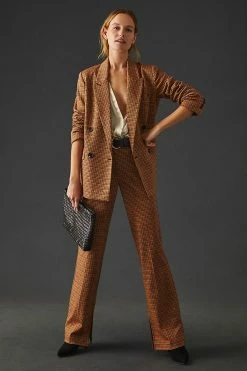 Outlet ???? Essentiel Antwerp Plaid Blazer BLACK MOTIF ????