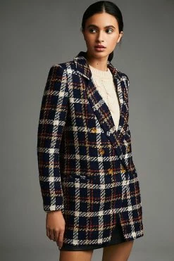 Best Sale ???? Favorite Daughter The First Wife Blazer BLUE MOTIF ???? -Sweaty Betty Shop unnamed file 800