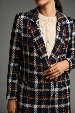 Best Sale ???? Favorite Daughter The First Wife Blazer BLUE MOTIF ???? -Sweaty Betty Shop unnamed file 801