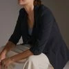 Best reviews of ⭐ Maeve Rolled-Sleeve Soft Blazer BLACK ????