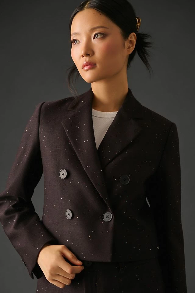 Scotch & Soda Cropped Sparkle Jacket Cheapest ???? Scotch & Soda Cropped Sparkle Jacket BLACK ⭐ -Sweaty Betty Shop unnamed file 827