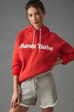 Cheap ???? Beach Riot Alissa Santa Babe Hoodie LIGHT RED ???? -Sweaty Betty Shop unnamed file 85