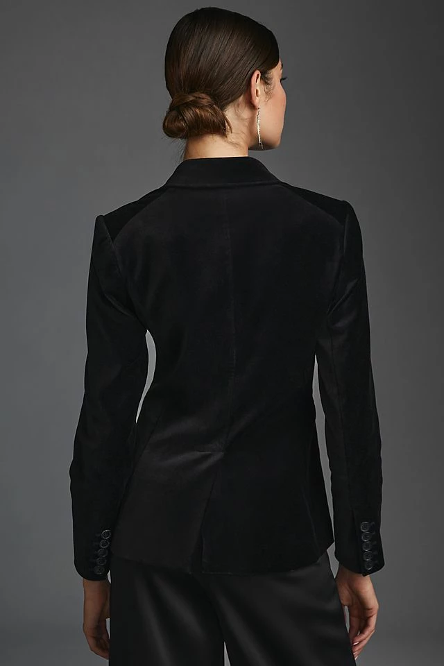 Paige Chelsee Velvet Blazer Outlet ⌛ Paige Chelsee Velvet Blazer BLACK ???? -Sweaty Betty Shop unnamed file 851