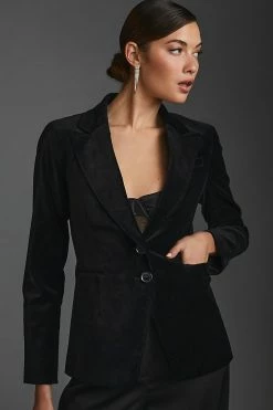 Outlet ⌛ Paige Chelsee Velvet Blazer BLACK ???? 2 Outlet ⌛ Paige Chelsee Velvet Blazer BLACK ???? -Sweaty Betty Shop unnamed file 852