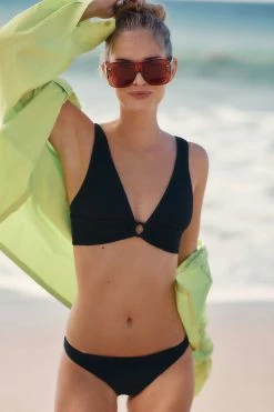 Outlet ???? LSPACE Sol Classic ???? Bikini Bottoms BLACK ????