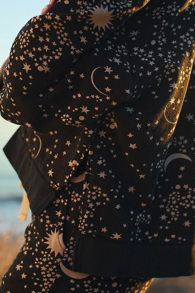 Electric & Rose Erin Sweatshirt Outlet ???? Electric & Rose Erin Sweatshirt BLACK MOTIF ???? -Sweaty Betty Shop unnamed file 95